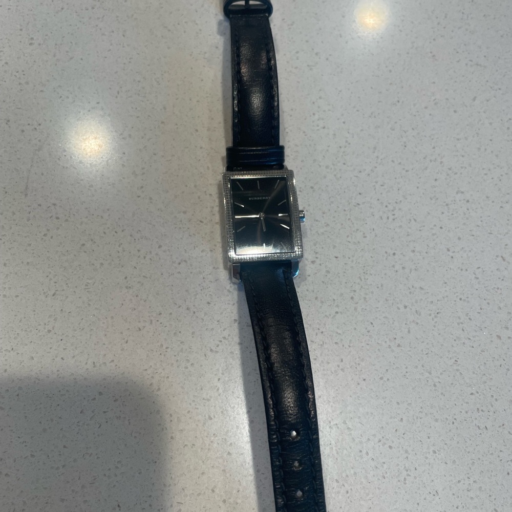 Burberry Black and Silver Watch - Picture 2 of 3